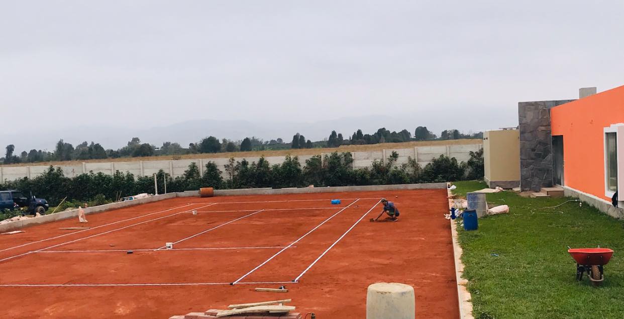 construcción de canchas de tenis de polvo de ladrillo Lima-Peru - Imagen 5