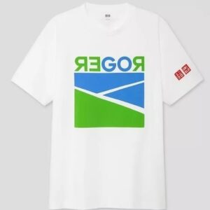 Polo Para Hombre Uniqlo Graphic T-shirt (roger Federer) talla  L
