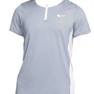 Nuevo con etiqueta Nike Men Team Court Advantage Tennis Zip Polo Shirt talla M